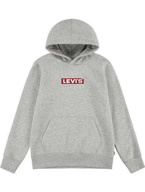 Levi's Kids Box Tab Graphic Pullover Hoodie (Big Kids)