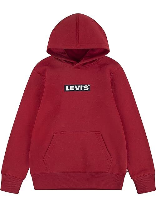 Levi's Kids Box Tab Graphic Pullover Hoodie (Big Kids)