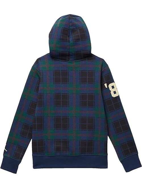 Jordan Kids Essentials Plaid Pullover Hoodie (Big Kids)