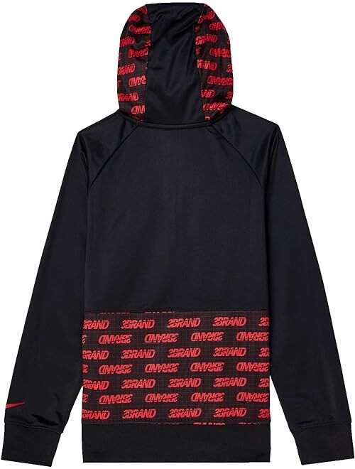 Nike 3BRAND Kids All Over Print Panel Zip-Up Hoodie (Big Kids)