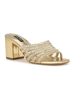 Women's Frisky Slip-On Embellished Dress Sandals