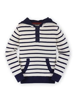 Boys Hooded Pullover Sweater