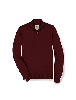 Men's Half Zip Pullover Sweater