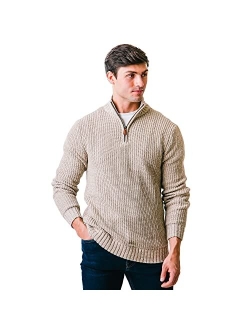 Men's Half Zip Pullover Sweater