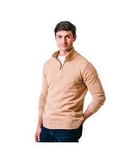 Men's Half Zip Pullover Sweater