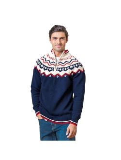 Men's Half Zip Pullover Sweater