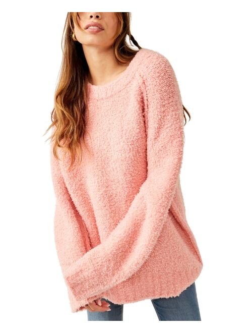 FREE PEOPLE Women's Teddy Long-Sleeve Sweater Tunic