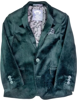 Kids Suit Velvet Blazer (Toddler/Little Kids/Big Kids)