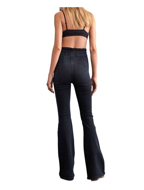 FREE PEOPLE Women's Jayde Flare Jeans