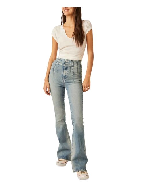 FREE PEOPLE Women's Jayde Flare Jeans