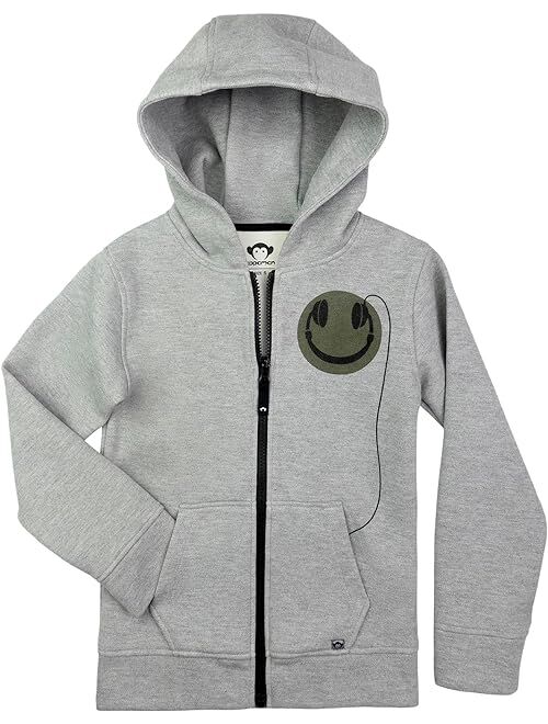 Appaman Kids Happy Tunes Strivers Zip Hoodie (Toddler/Little Kids/Big Kids)