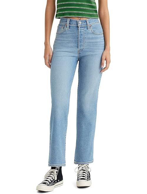 Levi's Womens Ribcage Straight Ankle