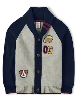 Boys' and Toddler Long Sleeve Cardigan Sweaters Seasonal