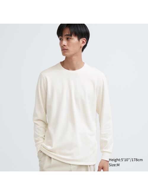 UNIQLO HEATTECH Ultra Warm Crew Neck Long-Sleeve T-Shirt