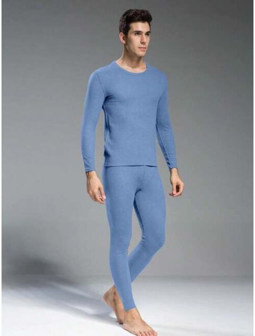 Men s Thermal Underwear Set Autumn winter Warm Clothes For Men Trendy And Cool Casual Wear Winter Outerwear Innerwear For Men Perfect For Autumn Outfit