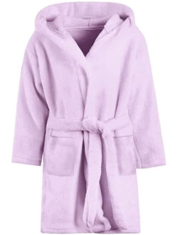 Umeyda Girls Robe,Cute & Fleece Hooded Robe With Belt for Girls, 12 Months - 18 Years