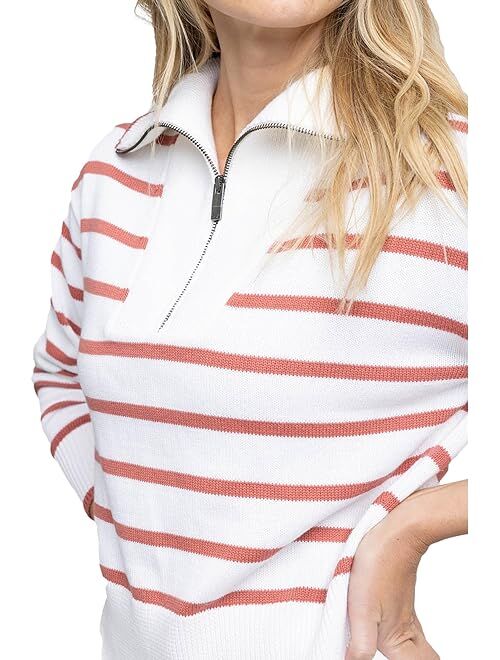 Southern Tide Maizy 1/4 Zip Sweater