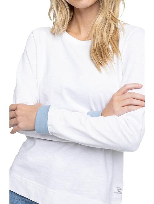 Southern Tide Long Sleeve Kimmy Crew Neck Tee