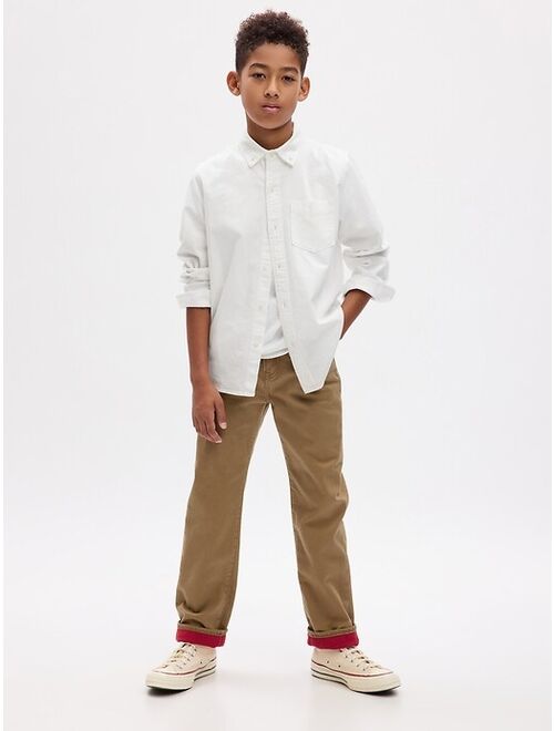 Gap Kids Lined Original Straight Jeans with Washwell