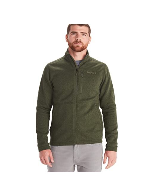 Marmot Men's Drop Line, Lightweight 100-Weight Sweater Fleece Jacket