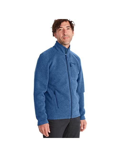 Marmot Men's Drop Line, Lightweight 100-Weight Sweater Fleece Jacket