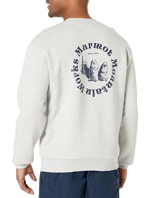 Marmot Mountain Works Circle Heavyweight Crew Sweatshirt