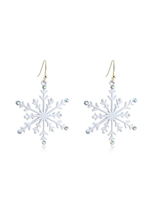 Riah Fashion Christmas Holiday Party Costume Jewelry Women - Winter X-Mas Girls Earrings Santa Reindeer Angel Bell Snowman Tree