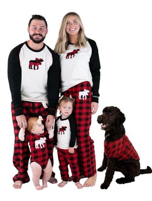 Lazy One Matching Holiday Pajamas for Family, Holiday Pajama Sets for Adults, Teens, Kids, Baby and Dog