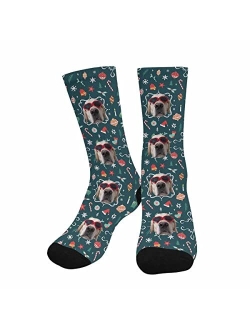 InterestPrint Custom Your Face Beloved Face Socks For Men Women