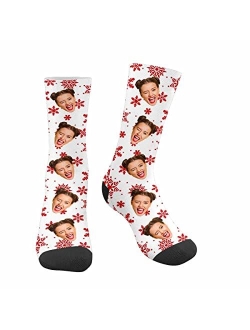 InterestPrint Custom Your Face Beloved Face Socks For Men Women