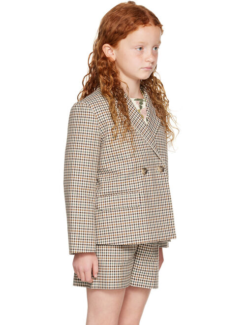 BONPOINT Kids Beige Tiya Blazer