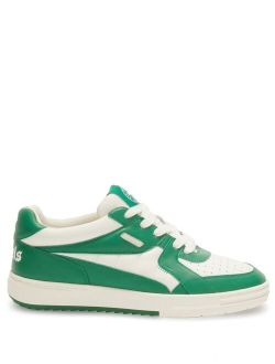 University lace-up leather sneakers