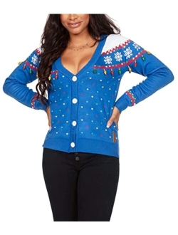 Classic Cute Cardigan Ugly Christmas Sweaters for Women with Fun Patterns and Animals