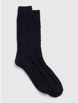 Sweater Crew Socks