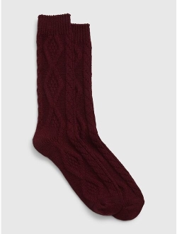 Sweater Crew Socks