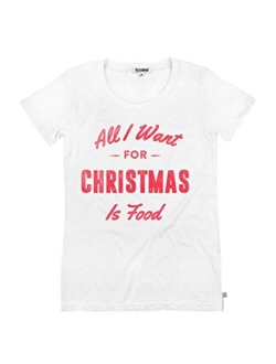 Women's Funny Christmas T Shirts - Cute Christmas Tops for Ladies