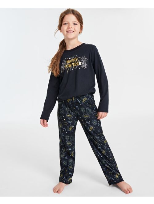 FAMILY PAJAMAS Matching Toddler, Little & Big Kids New Year Pajamas Set, Created for Macy's