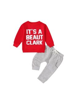 LIOMENGZI Baby Boy Halloween Pants Outfits Long Shirts Pumpkin Sweatshirt Pants Infant Boys Fall Halloween Clothes Set