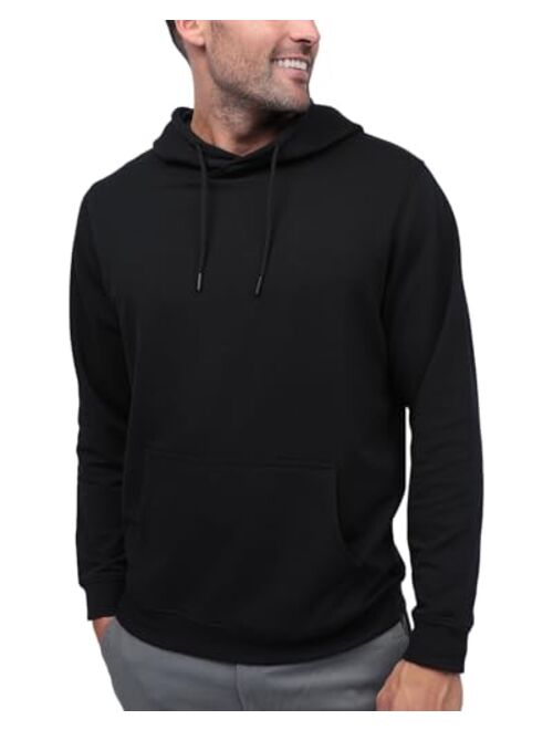 INTO THE AM Premium Hoodies For Men S - 4XL Lightweight Casual Fitted Plain Pullover Sweatshirt