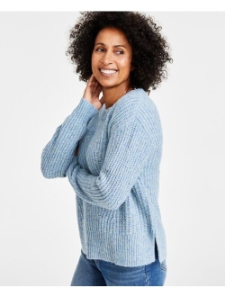 Style & Co Women's Crewneck Drop-Shoulder Sweater, Created for Macy's