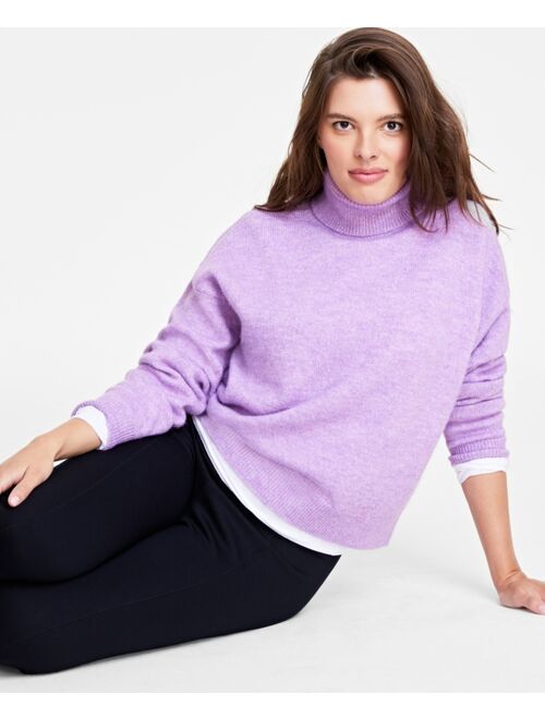 On 34th Women's Turtleneck Sweater, Created for Macy's