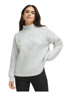 Women's Popcorn Stitch Sweter