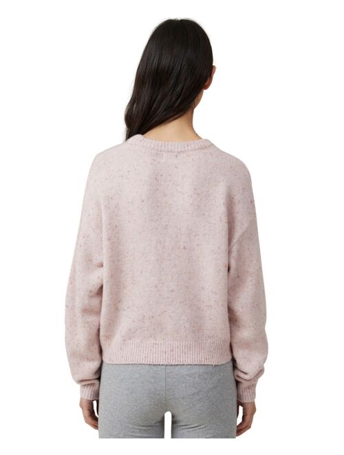 COTTON ON Women's Everything Crew Neck Pullover Sweater