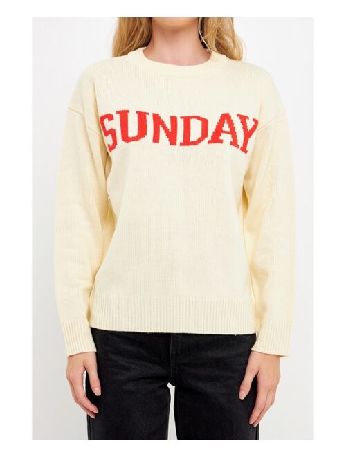 English Factory Women's Weekend Sweater