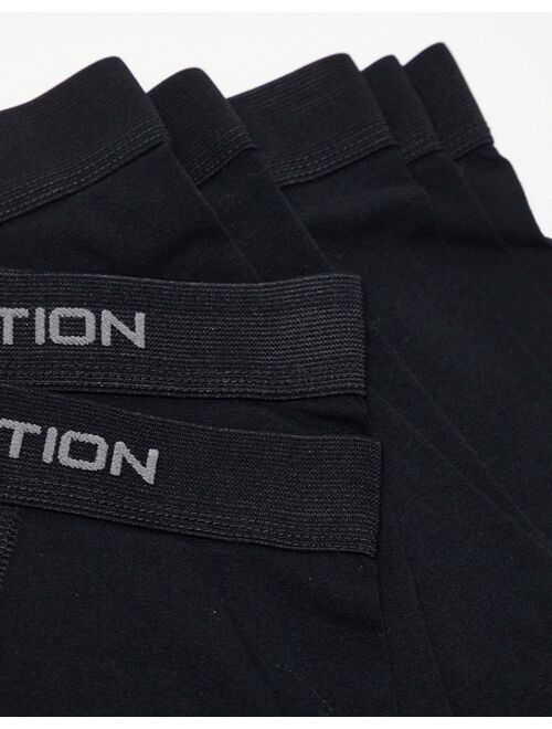 French Connection 7 pack boxers in black