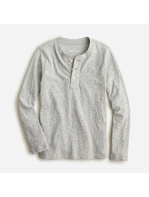 J.Crew Boys' long-sleeve henley in stripe