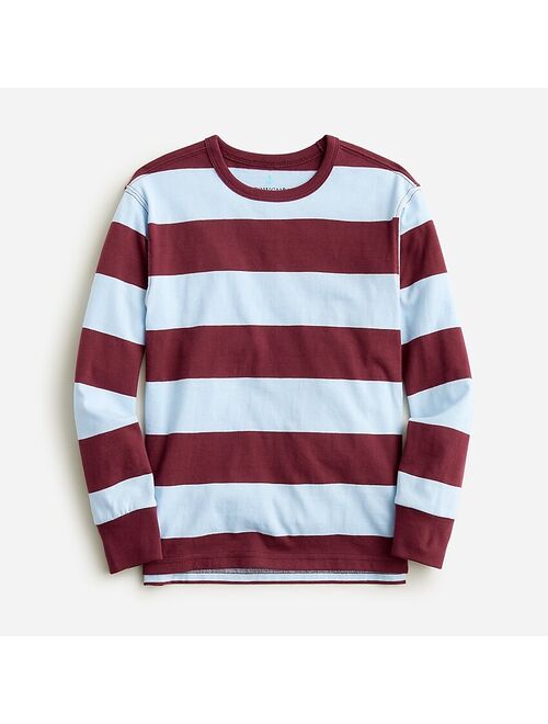 J.Crew Kids' long-sleeve striped T-shirt in vintage jersey