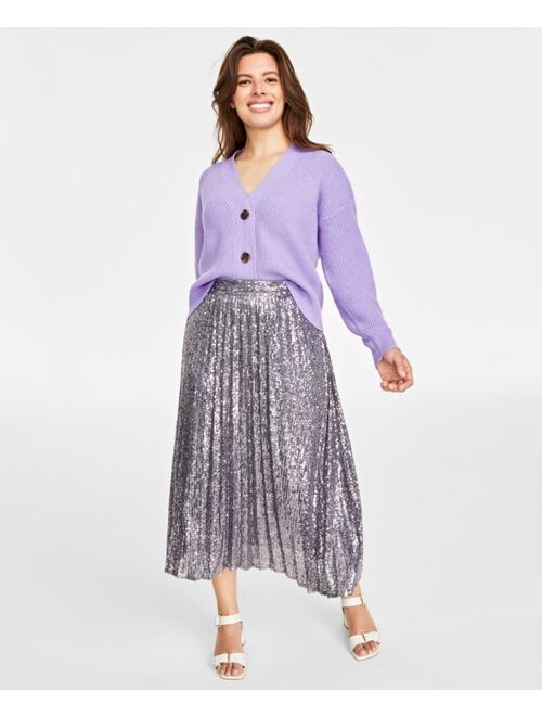 ON 34TH Women's Three-Button Classic Cardigan, Created for Macy's