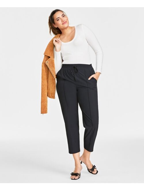 ON 34TH Women's Drawstring Commuter Pants, Created for Macy's