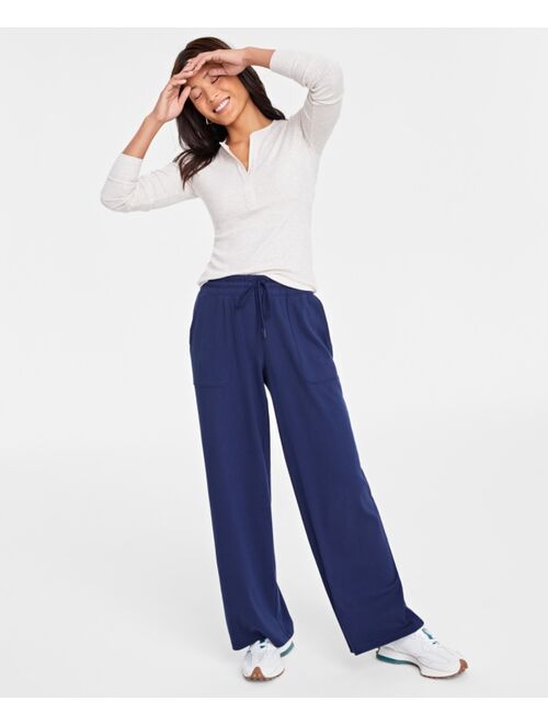 ON 34TH Women's Wide-Leg Sweatpants, Created for Macy's